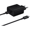 Image de Samsung Adaptateur de charge USB-C Super Fast Charging original en emballage d'usine - 45 watts - Noir