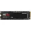 Image de Samsung SSD 990 Pro NVMe M.2 Pcle 4.0, SSD Interne, Capacité 1 To, Vitesse de lecture jusqu'à 7 450 Mo/s, Gestion Intelligente de la Chaleur avec Revêtement en Nickel, MZ-V9P1T0BW