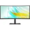 Image de Moniteur LED Samsung ViewFinity S6 LS34C652UAU CEE G (A - G) 86.4 cm 34 pouces 3440 x 1440 pixels 21:9 5 ms DisplayPort, HDMI , casque (jack 3,5...