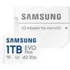 Image de Samsung microSD Card EVO Plus Carte microSD au détail 1 TB A2 Application Performance Class, v30 Video Speed Class, UHS-Class 3, Class 10 étanche, avec