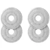 Image de Samsung VCA-RPW97 Lot de 4 tampons en Microfibre pour Robot aspirateur Jet Bot Combo (VR7MD9*) Réutilisables Gris
