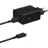 Image de Samsung Duo Quick Charge Adapter with Data Cable EP-T5020X, Original USB Type-C Charger with Two Ports, 1 x 50 W, 1 x 25 W