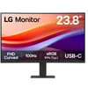 Image de LG 24U421A-B Ecran PC bureautique 24" - Dalle VA résolution FHD (1920x1080), 5ms 100Hz, HDR 10, sRGB 99% (CIE1931), inclinable, incurvé 1500R, HDMI 2.0, USB-C (15W)