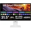 Image de LG Smart Monitor 32U850SA-W 32 Pouces - Dalle IPS résolution 4K FHD (3840x2160), 5ms GtG 60Hz, HDR 10, sRGB 95% (CIE1931), inclinable, reglable en Hauteur