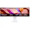 Image de Moniteur LED LG Electronics 49U950A-W CEE G (A - G) 124.5 cm 49 pouces 3440 x 1440 pixels 32:9 5 ms DisplayPort OLED