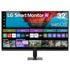 Image de LG Moniteur Smart Tout-en-Un 32U701SB-B.AEU | Série U7 (2026) | 32 Pouces | Dalle VA 16:9 | UHD 3840x2160 | 144Hz | WebOs avec App de Streaming utilisables sans PC | DCI-P3 90%