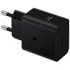 Image de Samsung Samsung Schnellladegerät 45W Adaptateur de charge 45 W USB-C® noir intérieure avec fiche Euro