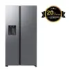 Image de Samsung Bespoke AI RS70F66KBT Réfrigérateur américain en platine inox, classe B - 634 L