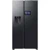 Image de Samsung Réfrigérateur côte à côte AI Home RS90F64EDF/EF avec distributeur d'eau/glaçons, Wifi avec mode AI Energy, écran AI Home, SpaceMax, 614 L, LxHxP: 91,2 x 178,4 x 72,6 cm, Anthracite