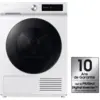 Image de Samsung DV90DB7845GBU3 Sèche-linge à chargement frontal - Pose libre - Capacité 9 kg - Pompe à chaleur - Blanc - Classe A