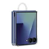 Image de Samsung Galaxy Z Flip7 Coque Transparente avec Bague Transparente pour Galaxy Z Flip7