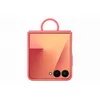 Image de Samsung EF-PF766 - Coque de Protection en Silicone avec Anneau de Support pour Smartphone Galaxy Z Flip7 - Résistante aux Chocs - Fine et adhérente - Rouge