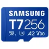 Image de Samsung T7 Carte microSD, 256 Go, Carte mémoire pour Jeux Mobiles sur Smartphones, tablettes et Consoles Portables, UHS-I U3, Full HD & 4K UHD, 170 Mo/s en Lecture, MB-MB256T/WW