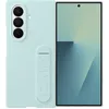 Image de Samsung Coque de Protection en Silicone EF-MF966 pour Galaxy Z Fold7, avec Support pour Doigt, Antichoc, Fine et adhérente, Menthe