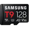 Image de Samsung T9 Carte microSDXC au détail 128 GB UHS-I U3, A2 Application Performance Class, Class 10, v30 Video Speed Class avec lecteur de carte USB