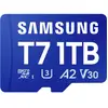 Image de Samsung T7 Carte microSDXC au détail 1 TB UHS-I U3, A2 Application Performance Class, Class 10, v30 Video Speed Class