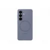 Image de Samsung Galaxy S26 Coque magnétique en Silicone Bleu Violet