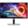 Image de Samsung Écran Gaming Odyssey QD-OLED G80SH 32", Dalle Sans Reflets, UHD 240Hz, 0,03ms, Modulation Thermique, Écran Plat, Ajustable en Hauteur, Inclinable, Pivotable, USB-C (98 W) DP2.1, LS32HG802SUXEN