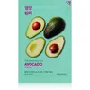 Image de Holika Holika Pure Essence Avocado masque apaisant en tissu 20 ml