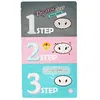 Image de HOLIKA HOLIKA Pig-Nose - Kit 3 étapes anti-points noirs - Lot de 3 patchs