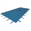 Image de WERKA PRO Bâche de Protection 140g/m2 pour Piscine Rectangulaire - 6 x 10 m - Polyéthylène Résistant avec  illets en Aluminium - Système de Drainage et Traitement Anti-UV