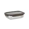 Image de Boîte de conservation rectangulaire en inox 1900 ml compatible micro-ondes Cuitisan