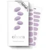 Image de ohora Bandes de vernis à ongles en gel semi-cuit (N Blueberry Jam) - Purple, Solid, Works with Any UV/LED Lamps, Salon-Quality, Long Lasting, Easy to Apply & Remove - Includes 2 Prep Pads, Nail File