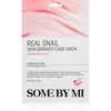 Image de Some By Mi Clinical Solution Snail Skin Barrier Care Mask masque raffermissant en tissu pour la régénération de la peau 20 g