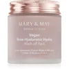 Image de Mary&May Rose Hyaluronic Hydra Wash off Pack masque visage hydratation intense avec effets apaisants 125 g