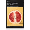 Image de Abib Gummy Sheet Mask Vita Sticker masque tissu éclat avec effets apaisants 27 ml