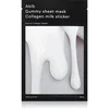 Image de Abib Gummy Sheet Mask Collagen Milk Sticker masque visage hydratant avec effets apaisants 27 ml