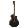 Image de Cort Masterpiece Series Guitare A/E moderne avec étui Noir