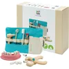 Image de PlanToys Set de Dentiste Enfant - Instruments de Dentiste en Bois avec Trousse de Rangement - Jouet de Dentiste 3+ Ans