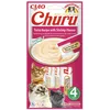 Image de INABA Churu - Friandises pour Chats en Purée au Thon & Crevettes - Délicieux Snacks pour Félins - Texture Lisse et Onctueuse - Nourriture pour Chats - 4 Tubes x 14g