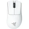 Image de Razer DeathAdder V3 Pro - Souris Gaming Esports Ergonomique sans Fil Blanc & Strider XXL - Cuir synthétique Multicouche Noir/Vert