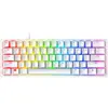 Image de Razer Huntsman Mini (Switches Rouges) - Clavier Gamer Compact à 60% (Switches Opto-Mécaniques Linéaires et Silencieux,Touches en PBT, Câble USB-C Détachable) Clavier US | Blanc Mercury