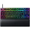 Image de Razer Huntsman V2 Tenkeyless (Switches Rouges) - Clavier Gamer Optique (Switches Optiques Linéaires et Silencieux, Touches en PBT Doubleshot, Repose-Poignet) Clavier AZERTY | Noir