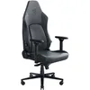 Image de Razer Iskur V2 - Chaise de Jeu avec Support Lombaire adaptatif (Cuir synthétique de qualité EPU, Coussins en Mousse Haute densité, accoudoirs 4D, Courbe Lombaire entièrement réglable) Tissu