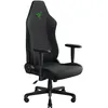 Image de Razer Iskur V2 X - Essential Gaming Chair avec Support Lombaire intégré (Coussins en Mousse moulée Haute densité, accoudoirs en 2D, Tissu avec Finition Douce) Noir