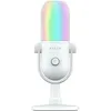 Image de Razer Seiren V3 Chroma DSP 32 Bits - Microphone USB RGB avec processeur Audio DSP 32 Bits - Micro à condensateur supercardioïde - Traitement Audio Intelligent basé sur l'IA | Blanc