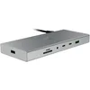 Image de Razer USB 4 Dock - Station d'accueil Haute Vitesse à 14 Ports pour Les Jeux et la productivité - Prise en Charge de Deux écrans, Chargement de périphériques (3X USB-C, 5X USB-A, HDMI) Blanc