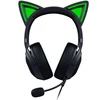Image de Razer Casque Gaming - Razer Kraken Kitty V2 pour PC - Version Noire avec Éclairage RGB Chat Élégant