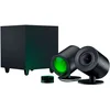 Image de Razer Nommo V2 Pro - Enceintes Gaming 2.1 à Large Bande pour PC avec Caisson de Basses Sans Fil (Haut-Parleurs Large Bande de 3 Pouces avec Bouchons de Phase en Aluminium, THX Spatial Audio) Noir