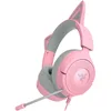Image de Razer Kraken Kitty V3 X - Casque Filaire Kitty pour Le Gaming - Oreilles Kitty emblématiques - Léger 270g - Micro cardioïde HyperClear - Haut-parleurs Triforce 40mm - Prise Jack 3,5 mm | Quartz