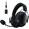 Image de Razer BlackShark V3 pour PlayStation - Casque sans Fil pour e-Sport - Haut-parleurs Triforce 50mm - Microphone Amovible - HyperSpeed 2,4 GHz & Bluetooth - THX Spatial Audio - PS5/PC | Noir