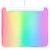 Image de Razer Firefly V2 Pro - Tapis de Souris de Jeu rétroéclairé RGB - Port USB intégré (éclairage LED 15 Zones, Surface texturée Micro-gravée pour Un Suivi Optimal, câble USB-C détachable) Blanc