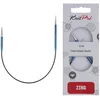 Image de KnitPro K47058 Aiguille à Tricoter circu, métal, Bleu, 25cm / 4mm