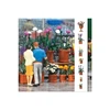 Image de ModÃ©lisme : Set de pots avec fleurs