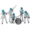 Image de Set mÃ©caniciens (argent) Carrera 1/32