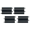 Image de Circuit de voitures Carrera Go : Extension de 4 rails droits 17 cm